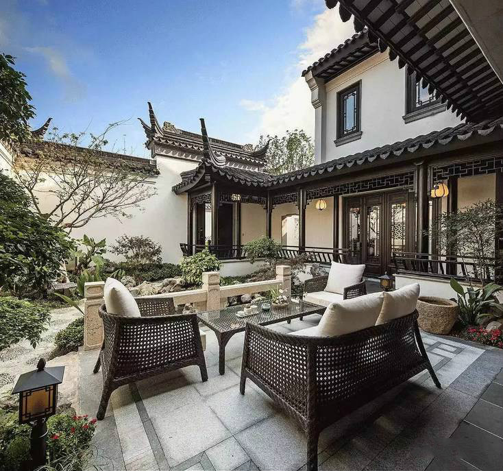 中式庭院設(shè)計(jì)，中國人內(nèi)心的歸屬