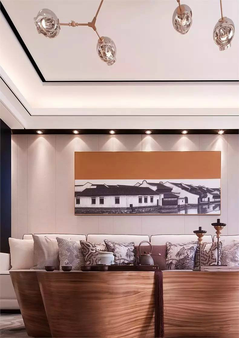 裝修設(shè)計：新中式客廳最有范的待客之道！