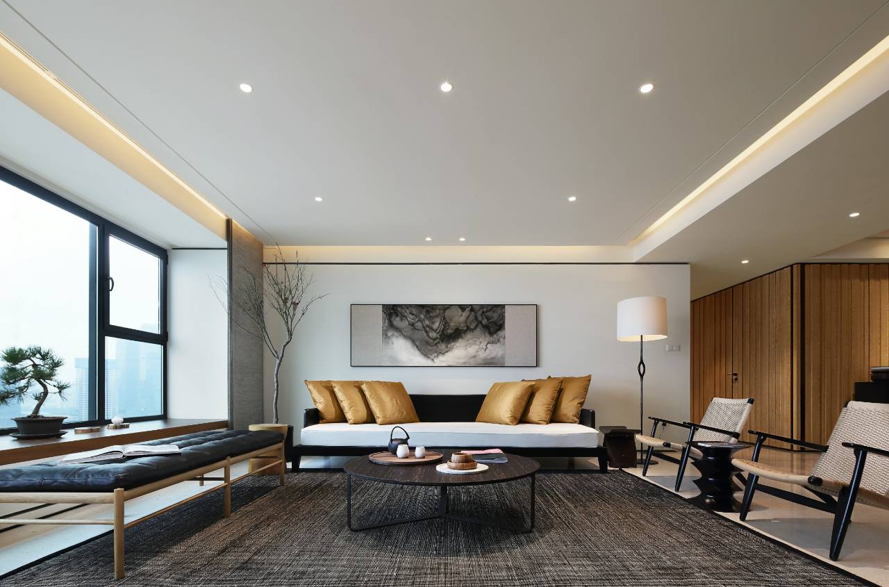 裝修設(shè)計(jì)：新中式客廳最有范的待客之道！