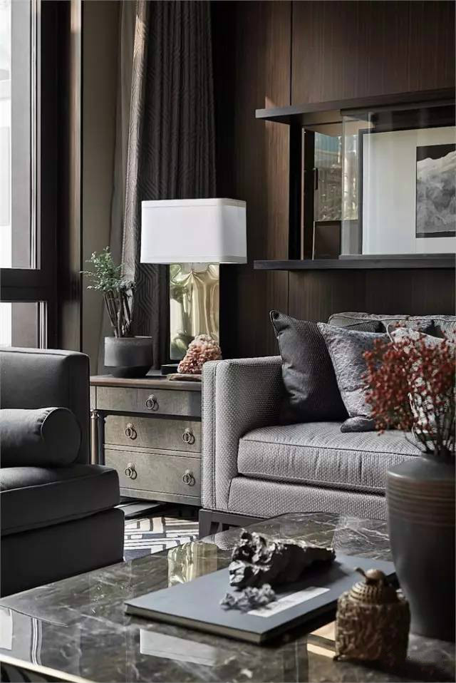 裝修設(shè)計(jì)：新中式客廳最有范的待客之道！