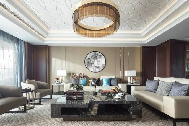 裝修設(shè)計(jì)：新中式客廳最有范的待客之道！