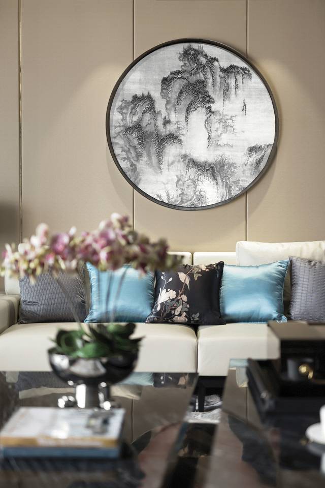 裝修設(shè)計(jì)：新中式客廳最有范的待客之道！