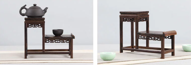 20款東方古韻的雞翅木實(shí)木中式博古架造型