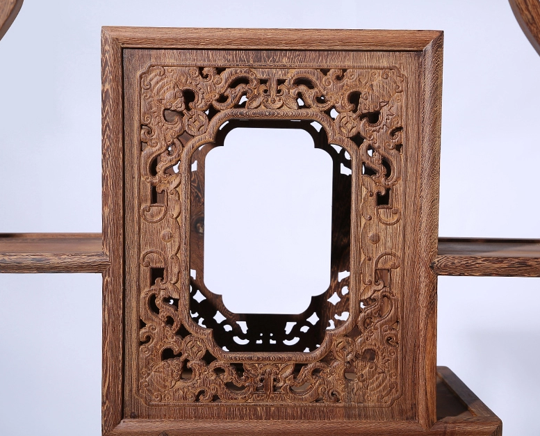 古典仿古中式紅木家具，中式實(shí)木雞翅木博古架