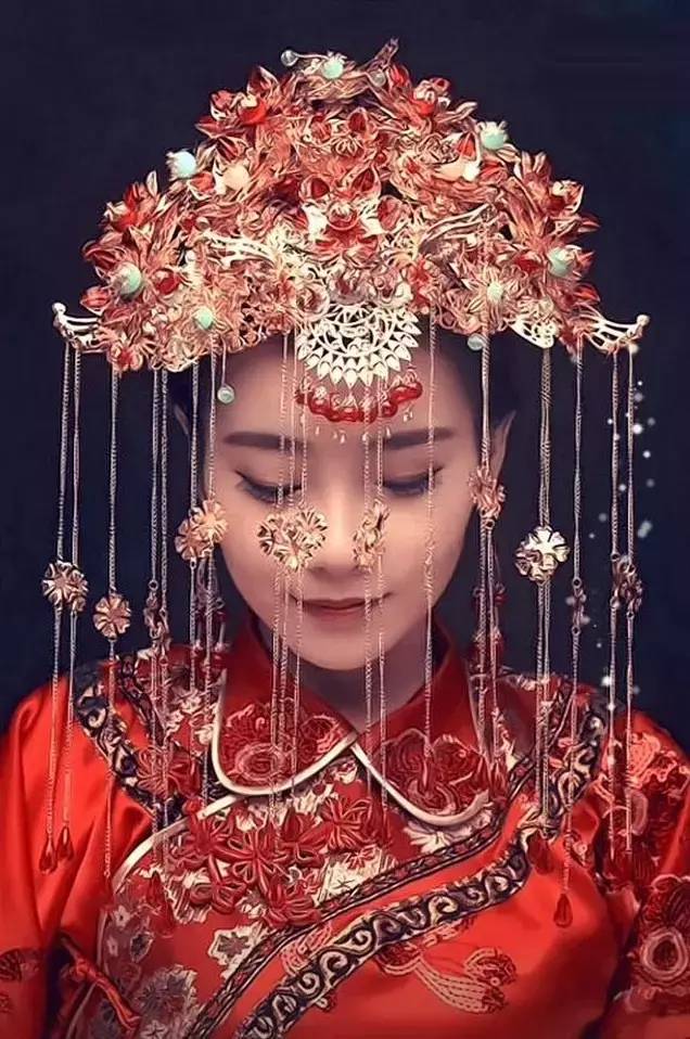 最美福連文苑嫁衣，中式婚禮中式禮服美醉了