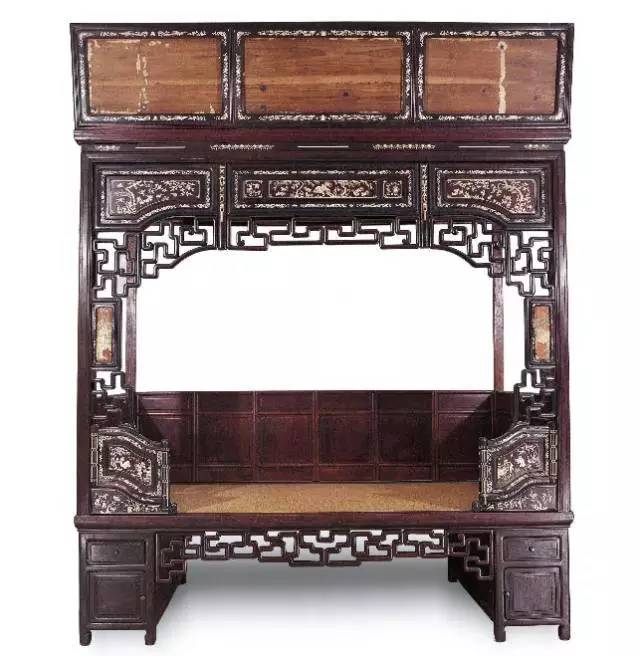 四款造型古老的中式床，不一樣福連文苑情!