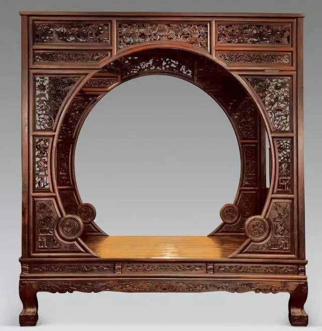 四款造型古老的中式床，不一樣福連文苑情!