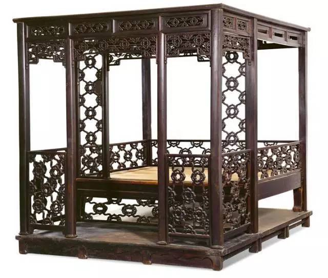 四款造型古老的中式床，不一樣福連文苑情!