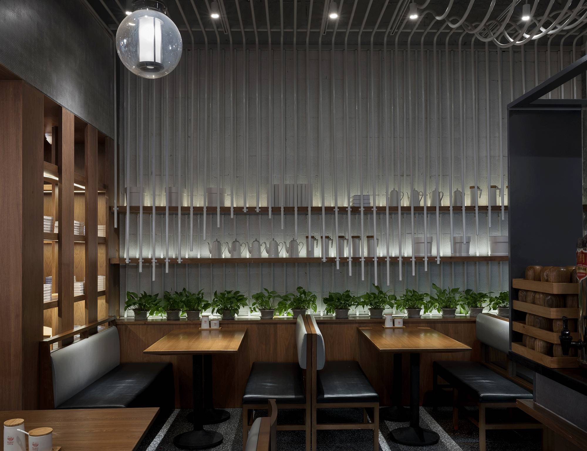 《孟非的小面》的餐廳裝修設計