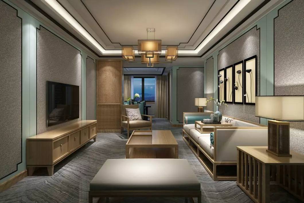 沙發(fā)墻裝修設(shè)計(jì)，最美不過(guò)新中式