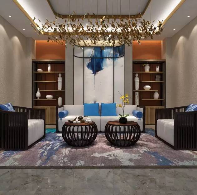 沙發(fā)墻裝修設(shè)計，最美不過新中式