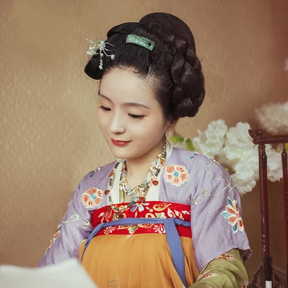 鄰家小女時(shí)尚福連文苑唯美古風(fēng)女子頭像