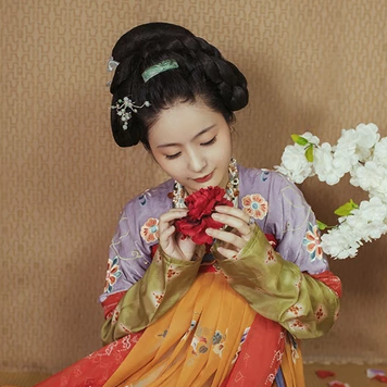 鄰家小女時(shí)尚福連文苑唯美古風(fēng)女子頭像