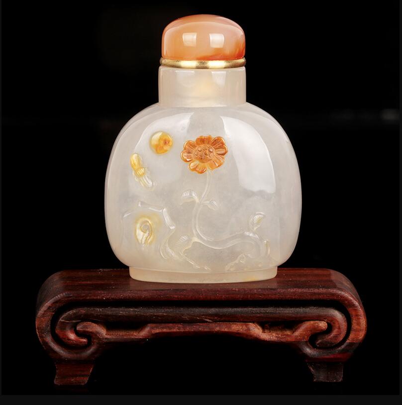 瑪瑙鼻煙壺，帝王心頭的玩物