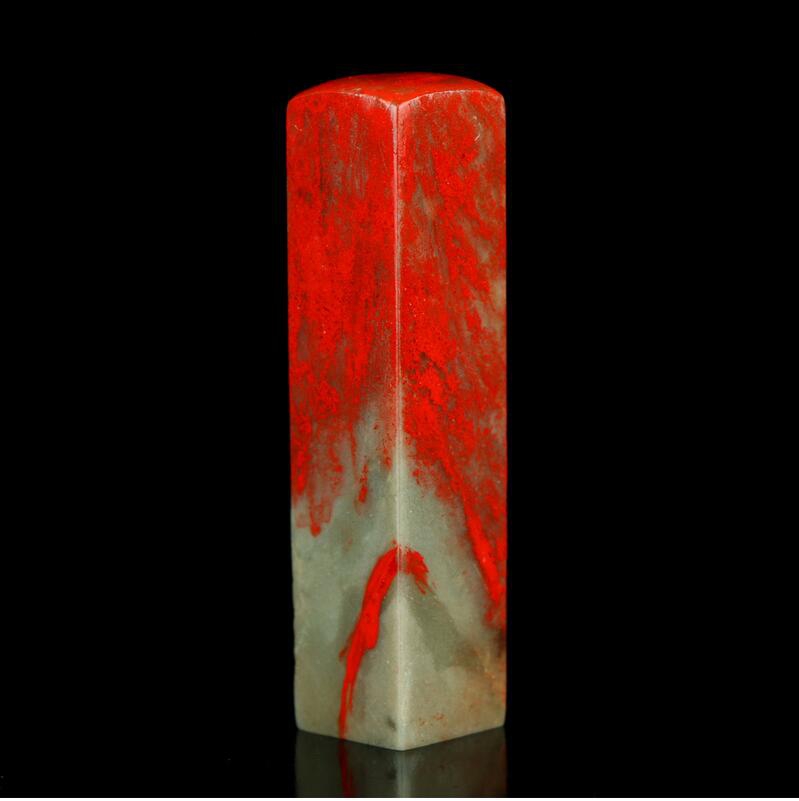 雞血石印章，人世間祥瑞之物