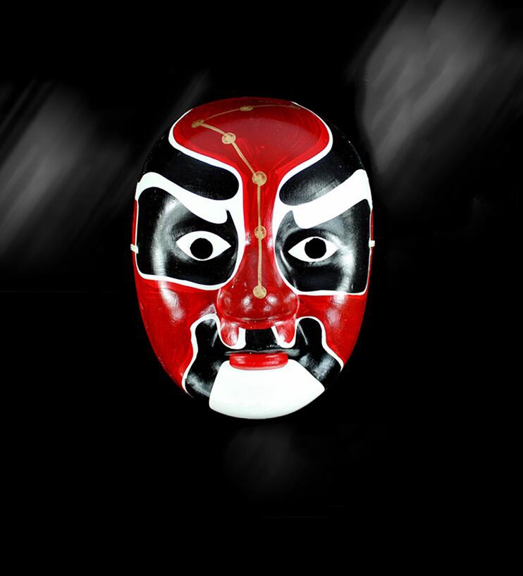 京劇臉譜之關羽，文化傳承的生命美