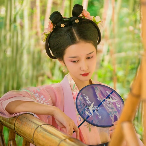 美人來此時(shí)尚典雅，唯美古風(fēng)真人頭像