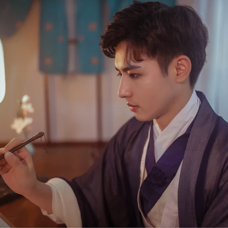 文藝復(fù)古氣息男生頭像，唯美古風(fēng)真人頭像