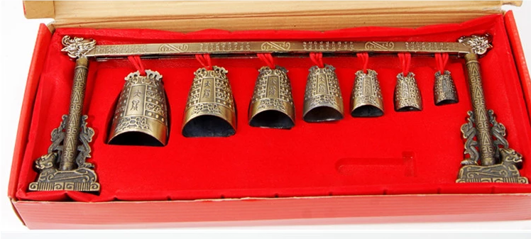 特色福連文苑古典仿古編鐘，青銅器裝飾樂器擺件