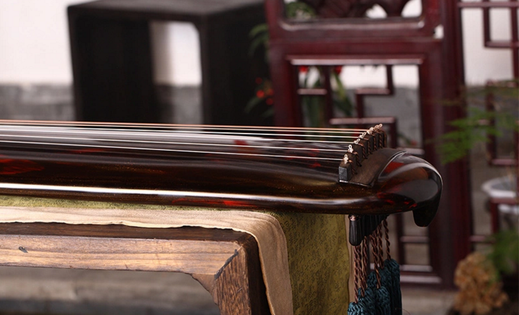 老杉木古琴，時(shí)尚古典福連文苑民族樂器