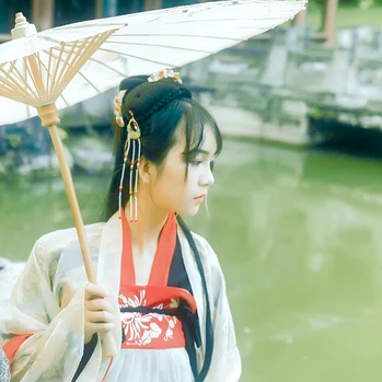 優(yōu)雅時(shí)尚古風(fēng)頭像，唯美古風(fēng)真人女子頭像