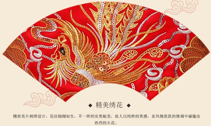 福連文苑時(shí)尚中式禮服，唯美時(shí)尚新娘禮服