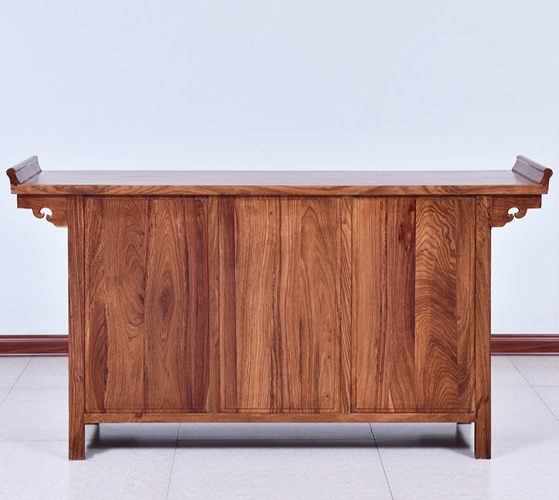 紅實木中式斗柜，仿古玄關(guān)中式柜子