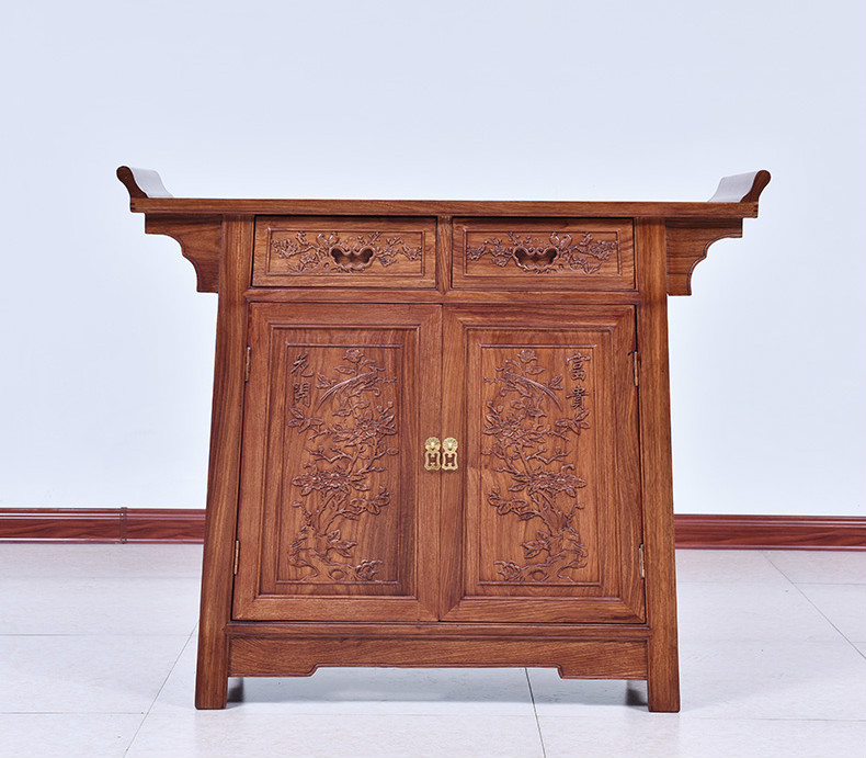 古典雕花家具，仿古紅木中式柜子