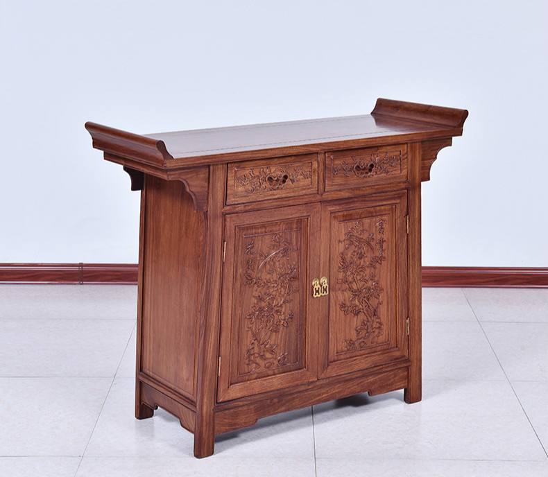 古典雕花家具，仿古紅木中式柜子
