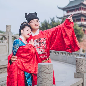 執(zhí)子之手與子偕老唯美頭像，唯美古風(fēng)情侶頭像