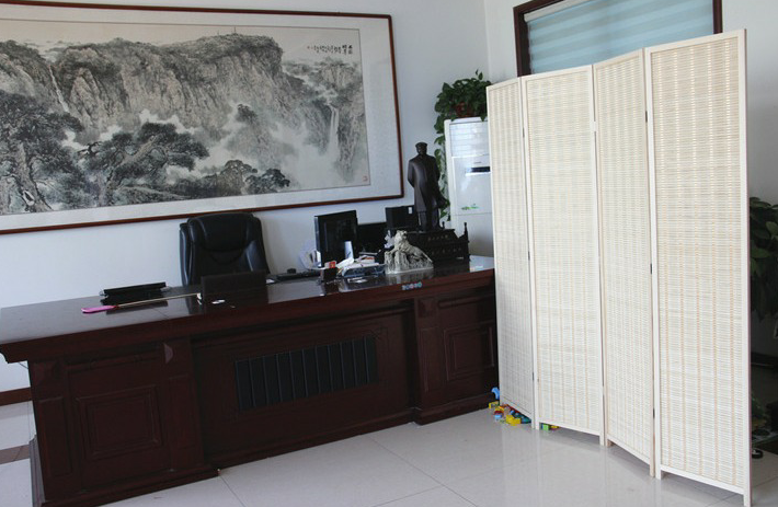 簡(jiǎn)易屏風(fēng)竹編隔斷，中式木質(zhì)屏風(fēng)