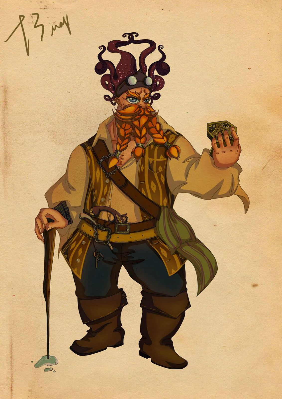 五款別樣風(fēng)格卡通人物插畫(huà)設(shè)計(jì)