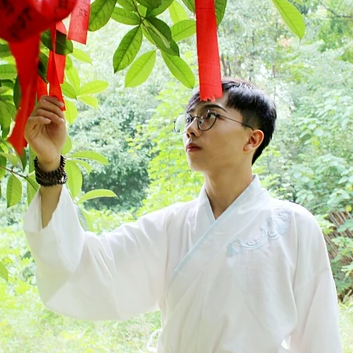 文藝范漢服男生頭像，唯美古風(fēng)真人頭像