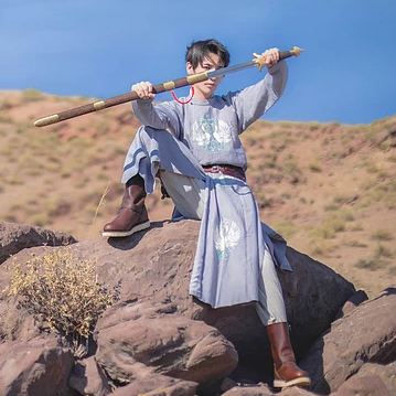 霸氣俠客行頭像，唯美古風(fēng)真人男生頭像