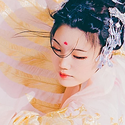 冰雪美人飄逸唯美頭像，唯美古風女子頭像