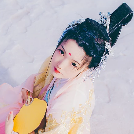 冰雪美人飄逸唯美頭像，唯美古風女子頭像