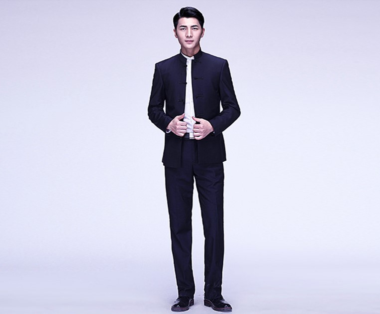 福連文苑休閑立領(lǐng)中山裝，時(shí)尚復(fù)古國(guó)風(fēng)唐裝