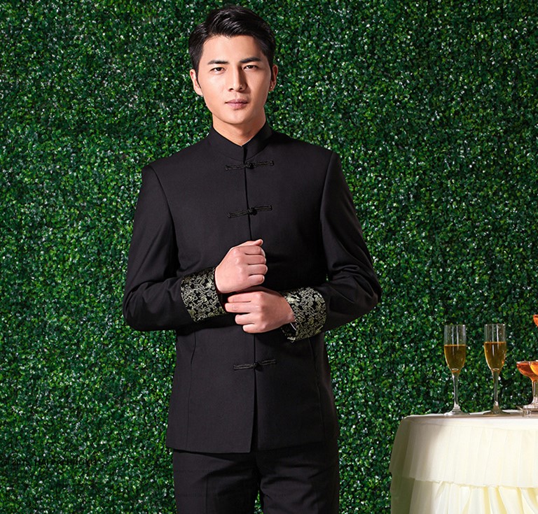 福連文苑休閑立領(lǐng)中山裝，時(shí)尚復(fù)古國(guó)風(fēng)唐裝