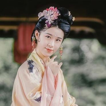 花樣年華女子頭像，唯美古風(fēng)真人頭像