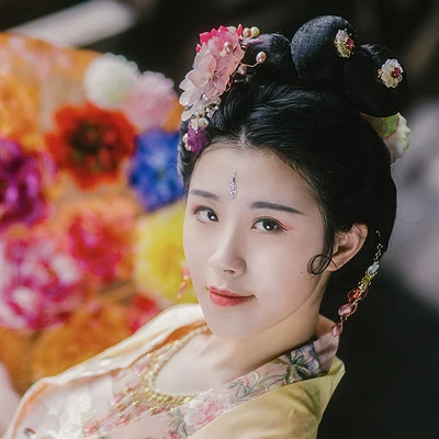 花樣年華女子頭像，唯美古風(fēng)真人頭像