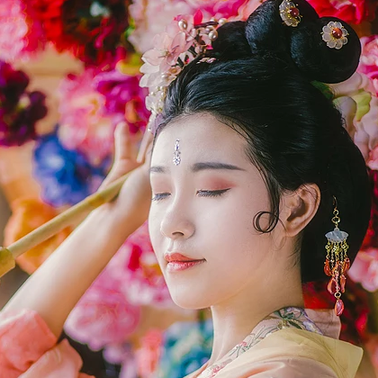 花樣年華女子頭像，唯美古風(fēng)真人頭像