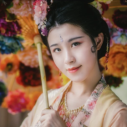 花樣年華女子頭像，唯美古風(fēng)真人頭像