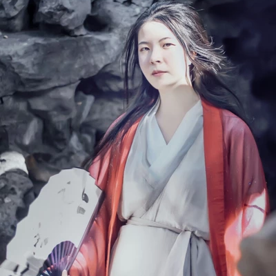 冰雪柔情少女頭像，唯美古風真人頭像