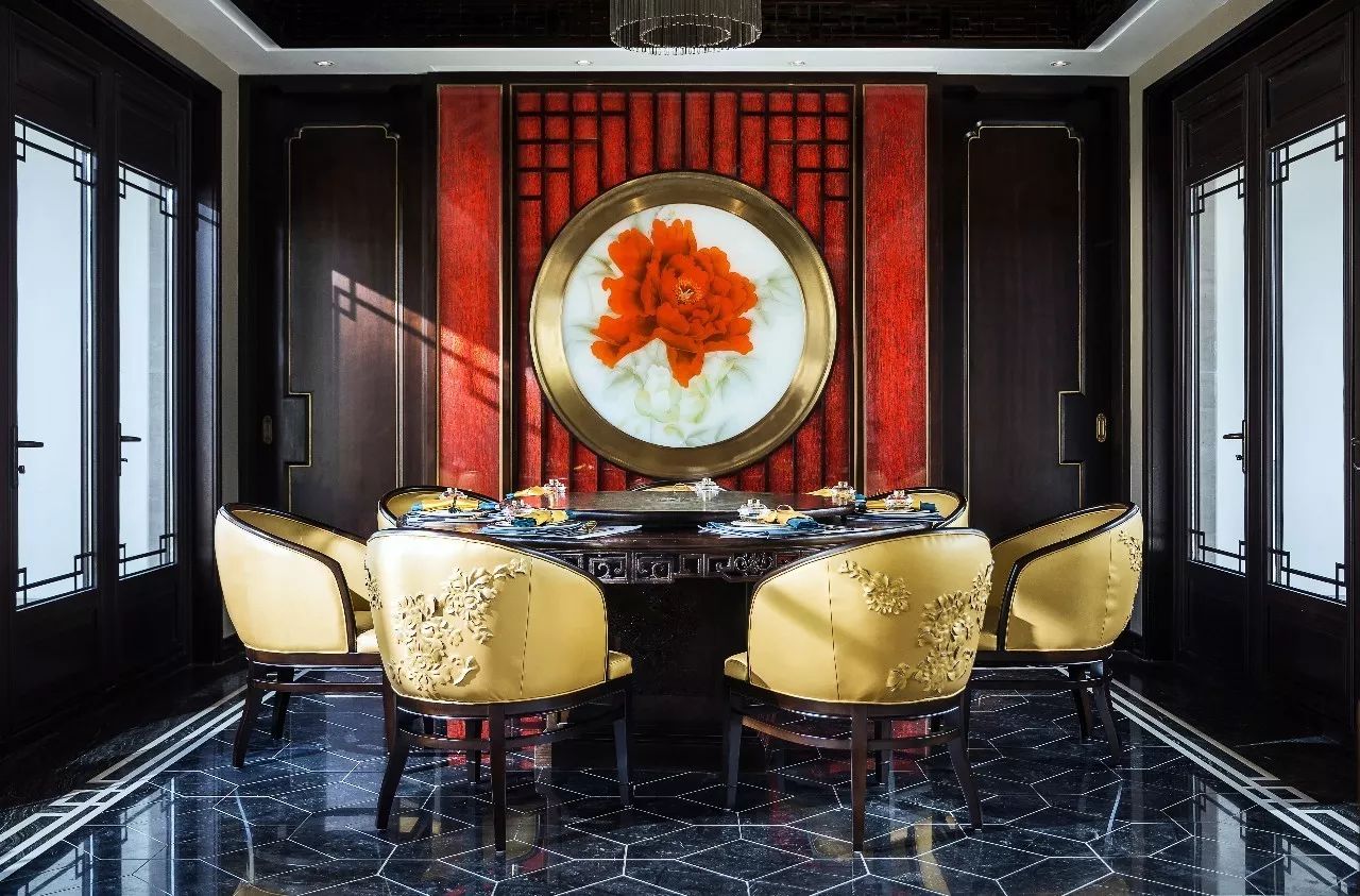 詩意福連文苑元素的中式大宅裝修設(shè)計(jì)