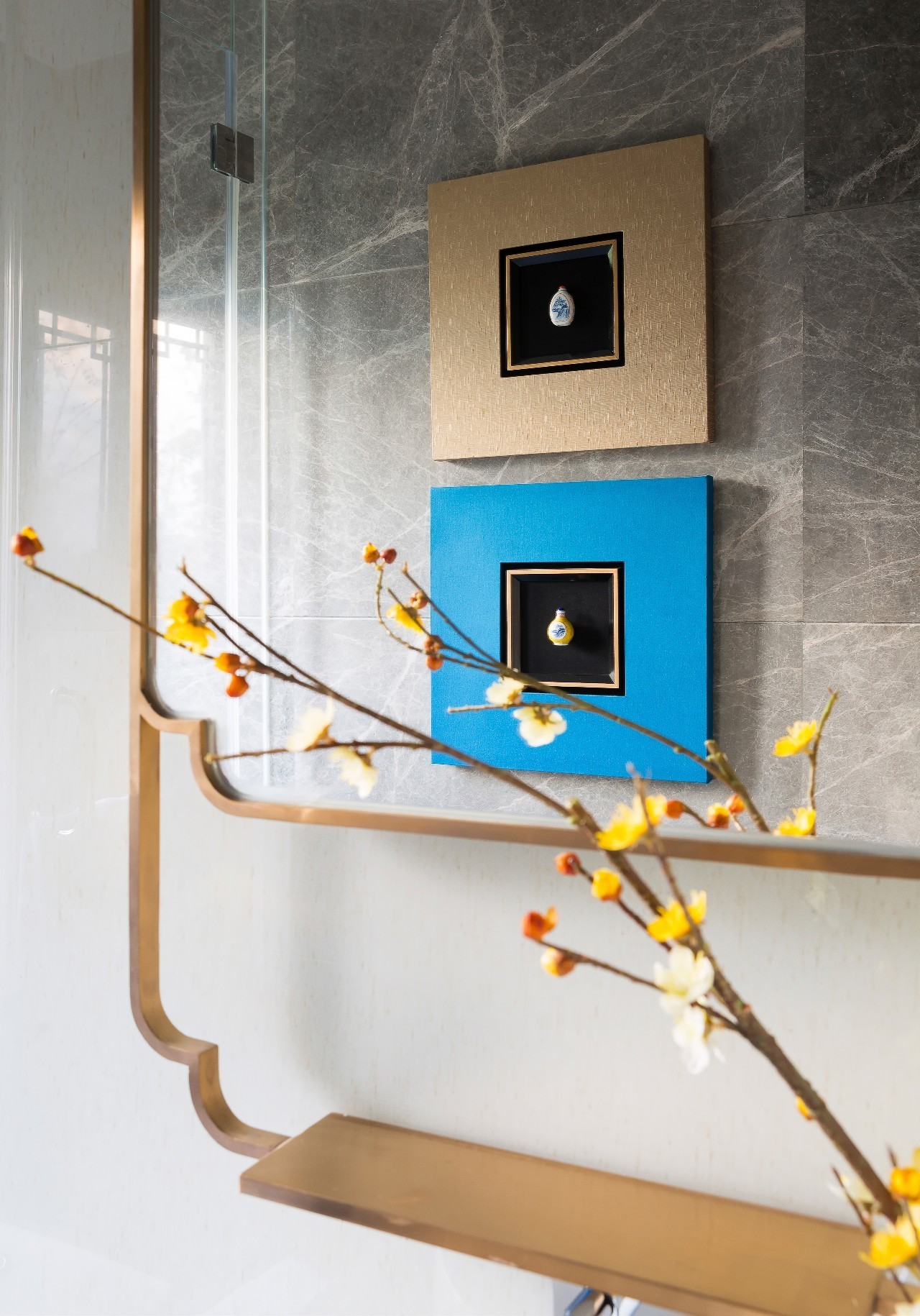 詩意福連文苑元素的中式大宅裝修設(shè)計