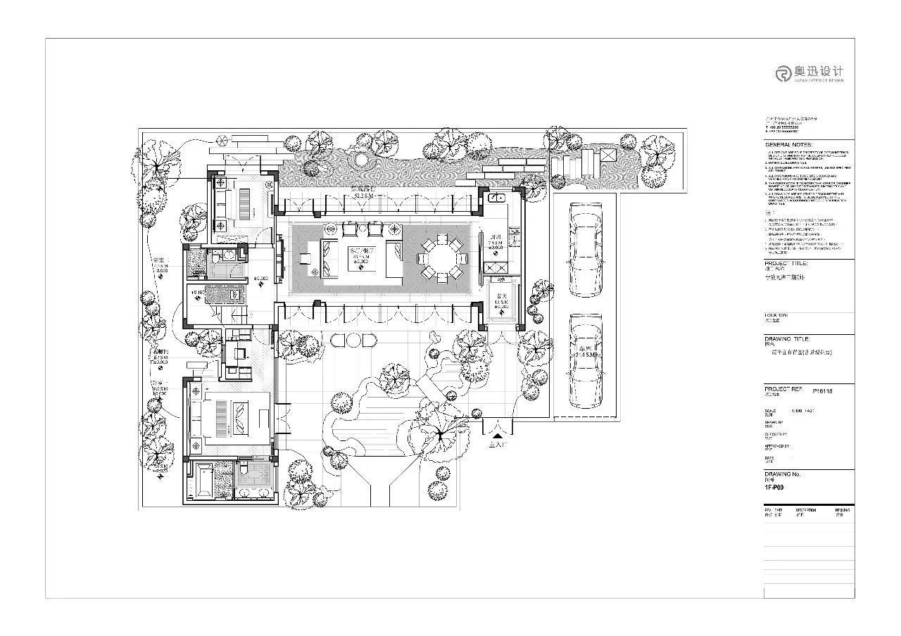 詩意福連文苑元素的中式大宅裝修設(shè)計