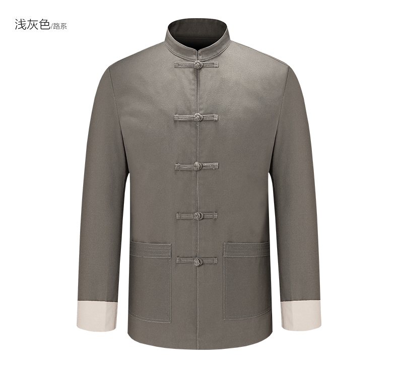 簡(jiǎn)約大氣福連文苑長(zhǎng)袖唐裝