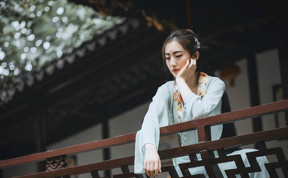 清歡古風人像古裝攝影