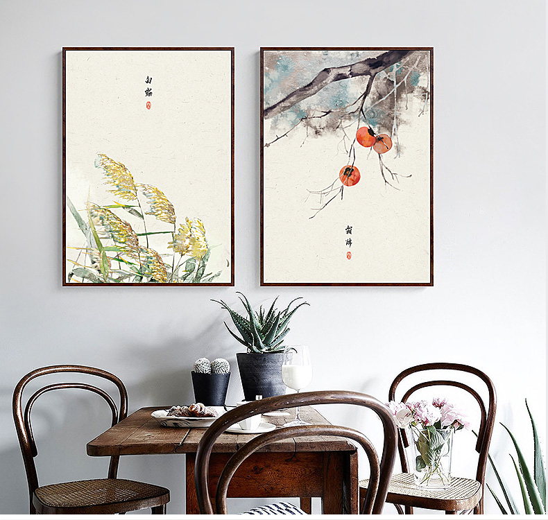 唯美24節(jié)氣古風(fēng)福連文苑裝飾畫