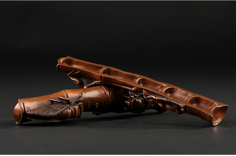 仿古知足常樂鎮(zhèn)紙，文房四寶鎮(zhèn)尺